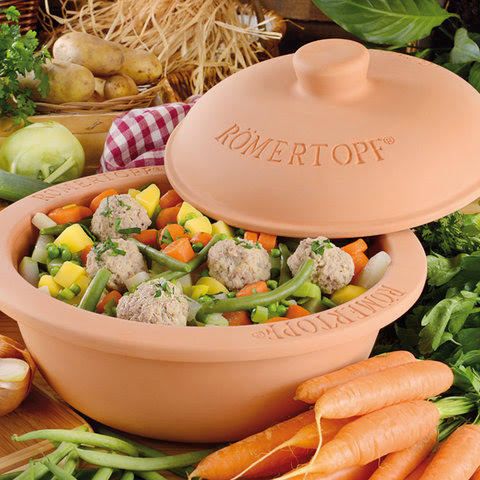 Cooking with a Romertopf Clay Pot