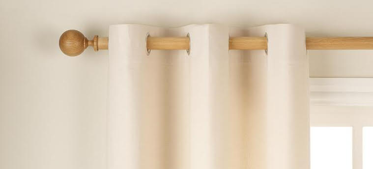 Chemical Free Window Curtains, How To Hang Eyelet Curtains On A Wooden Pole